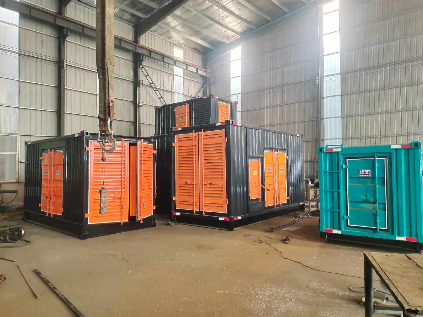 三山500kw柴油发电机组可以带动多少功率设备？