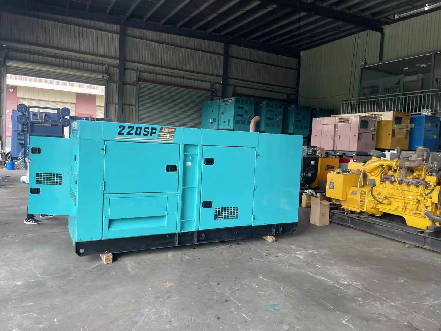 三山600kW柴油发电机组带载能力？